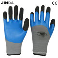 Latex Foam Coated Labor Protective Gloves (LH306)